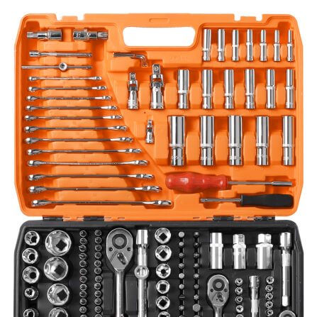 ชุดบ็อกซ์ InnTech รุ่น WKT-216PCS 1/4 , 3/8 , 1/2 นิ้ว แพ็ก 216 ชิ้น_3